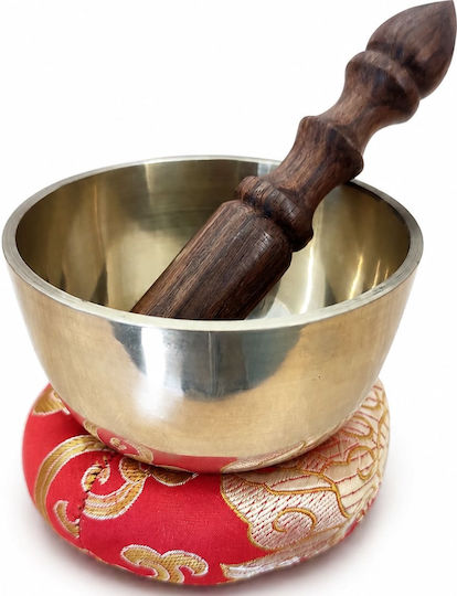 Gift Set Zen Meditation Bowl - Tibetan Brass Singing Bowl 8cm