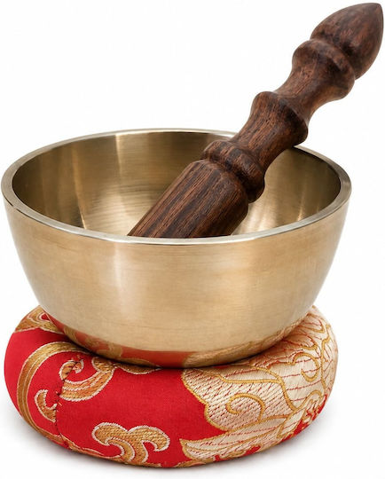 Gift Set Zen Meditation Bowl - Tibetan Brass Singing Bowl 8cm