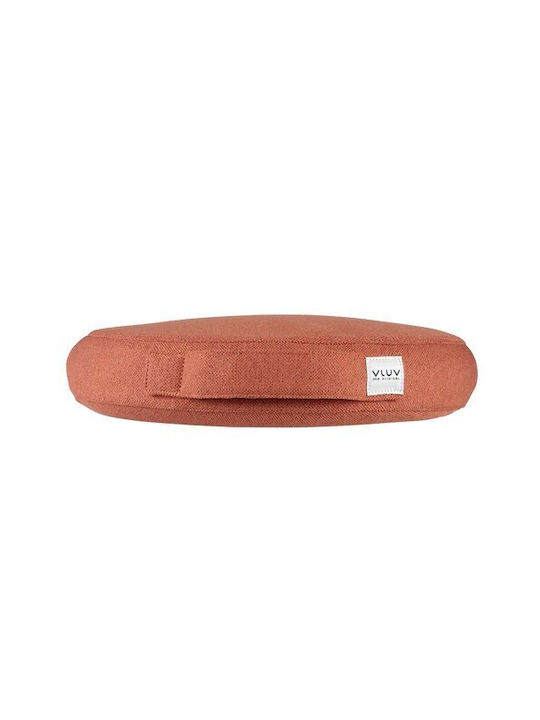 Vluv Gartenstuhlkissen Pil & Ped Rund Salmon 36x36cm
