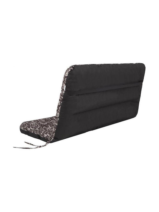 Swing Cushion Garden with Backrest Ania Brown 60x120cm