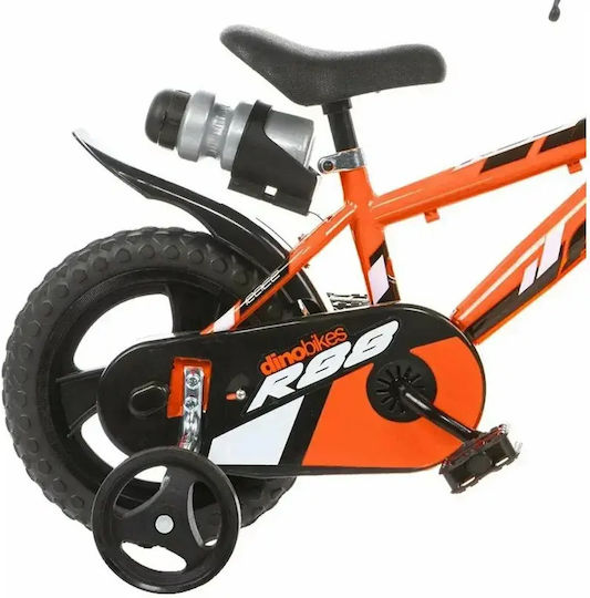 Dino 12" Bicicletă pentru copii BMX Portocaliu