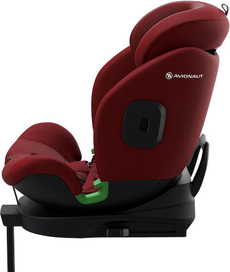 Avionaut Stardust 360 i-Size Scaun Auto pentru Copii i-Size cu Isofix Roșu 0-36 kg