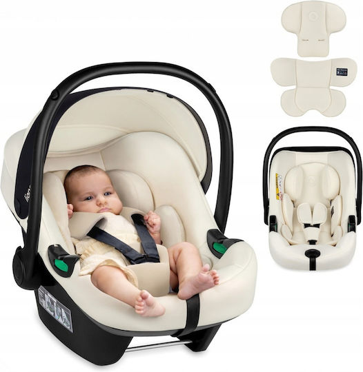 Lionelo I-size Astrid Scaun Auto pentru Copii i-Size Crem 0-13 kg