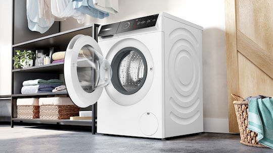Bosch Waschmaschine 10kg mit Dampftechnologie 1400 Umdrehungen Bügeleisenhilfe WGB25411GR