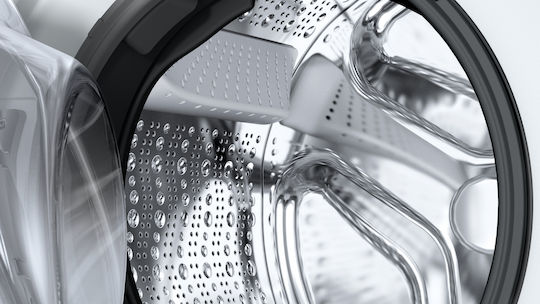 Bosch Πλυντήριο Ρούχων 10kg με Τεχνολογία Ατμού 1400 Στροφών Iron Assist WGB254A1GR