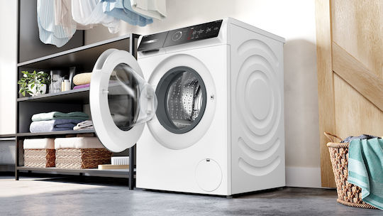 Bosch Πλυντήριο Ρούχων 11kg με Τεχνολογία Ατμού 1351 Στροφών WGB264A0GR