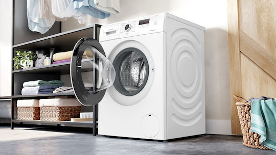 Bosch Πλυντήριο Ρούχων 8kg 1200 Στροφών Speed Perfect WGE03200BY