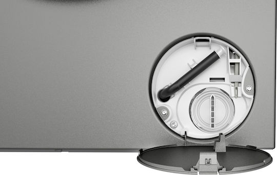 Bosch Mașină de Spălat Rufe 9kg cu Tehnologie cu Abur 1400 Rotiri Asistență Fier Inox WGG244ZREU
