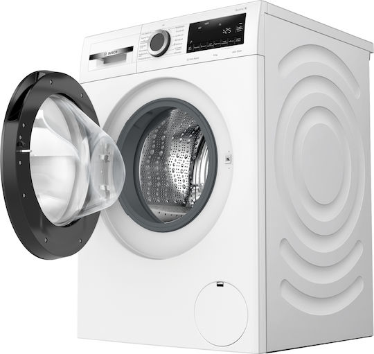 Bosch Πλυντήριο Ρούχων 9kg με Τεχνολογία Ατμού 1400 Στροφών Iron Assist WGG244ZWGR