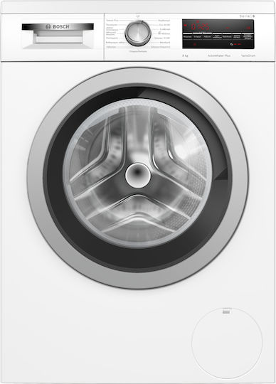 Bosch Washing Machine 8kg 1400 Rounds Active Water Plus WUU28T08GR