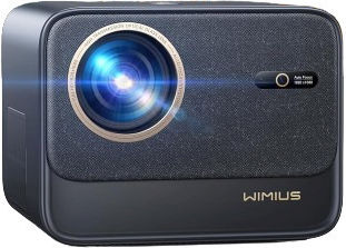 Wimius K9 Mini Projector LCD Full HD with Wi-Fi and Built-in Speakers