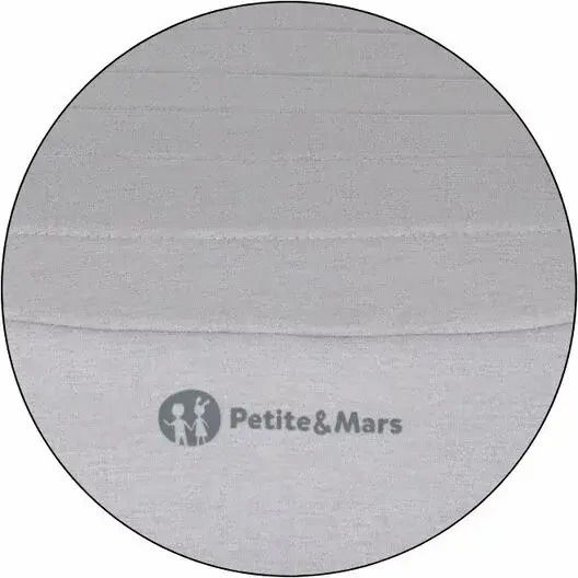 Petite & Mars Zuno Столче за кола Бустер i-Размер Сив 22-36 кг