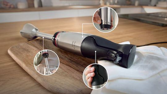 Bosch Serie 6 Hand Blender with Inox Rod 1000W Silver