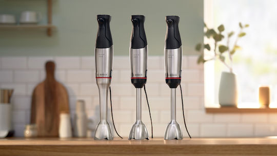Bosch Serie 6 Ραβδομπλέντερ με Ανοξείδωτη Ράβδο 1200W Ασημί