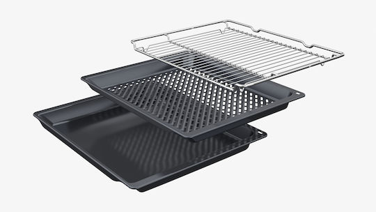 Neff Eingebauter Mikrowellenherd mit Grill 45Es Metallisches Silber
