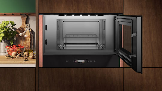 Neff Built-in Microwave Oven with Grill 21lt Deep Black
