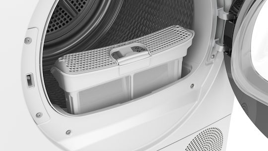 Bosch Serie 6 Uscător de rufe 9kg cu pompă de căldură
