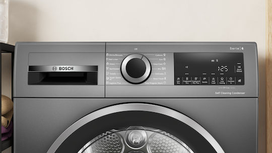 Bosch Serie 6 Tumble Dryer 9kg with Heat Pump