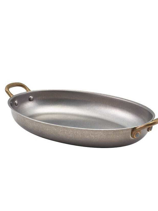 Costos Stainless Steel Silver Serving Platter 30x20cm