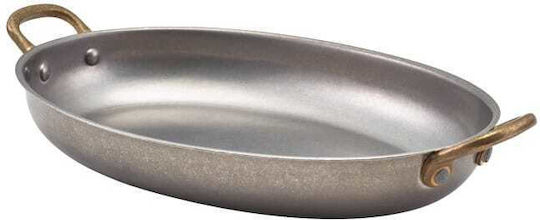 Costos Stainless Steel Silver Serving Platter 30x20cm