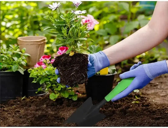 Metal Garden Shovel Ergonomic Handle Easy Transplanting