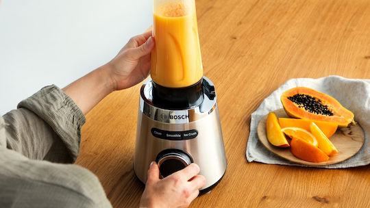 Bosch Serie 4 Blender Cu Cană De Sticlă 1,5 L 1200W Inox