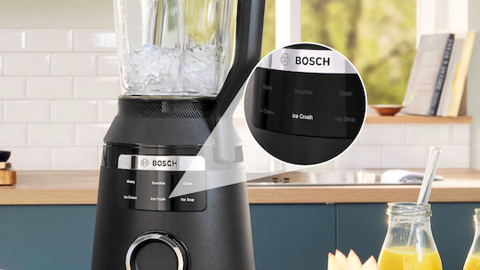 Bosch Serie 6 Μπλέντερ με Κανάτα Tritan 2 lt 1800W Μαύρο