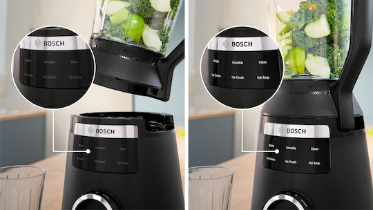 Bosch Serie 6 Μπλέντερ με Κανάτα Tritan 2 lt 1800W Μαύρο