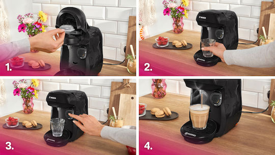 Bosch Happy Pod Coffee Machine Tassimo Black