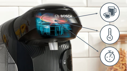 Bosch Kapsel-Kaffeemaschine Tassimo Druck 3.3bar Schwarz