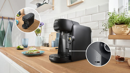 Bosch Pod Coffee Machine Tassimo Pressure 3.3bar Black