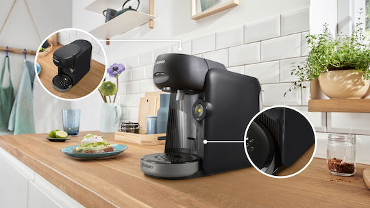 Bosch Finesse Pod Coffee Machine Tassimo Black