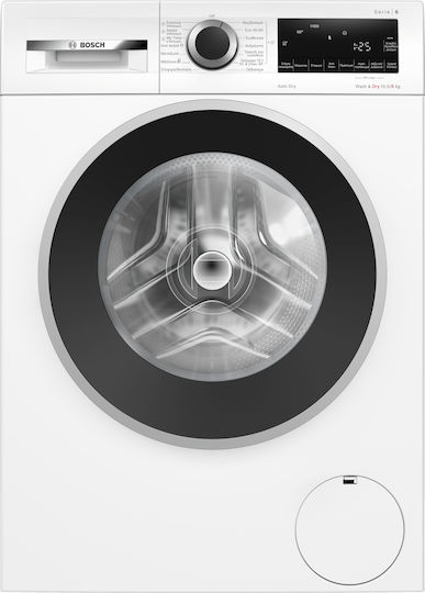 Bosch Washer Dryer 10.5kg/6kg Steam 1400 Rounds