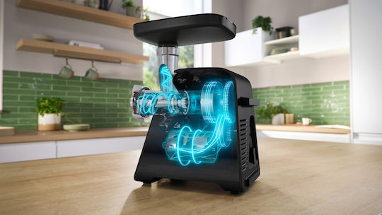 Bosch Машина за мелене на месо 500W Черен