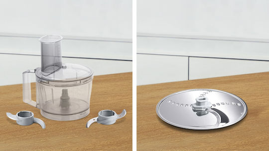 Bosch MultiTalent 3 Πολυμίξερ 800W με Κάδο 2.3lt Λευκό