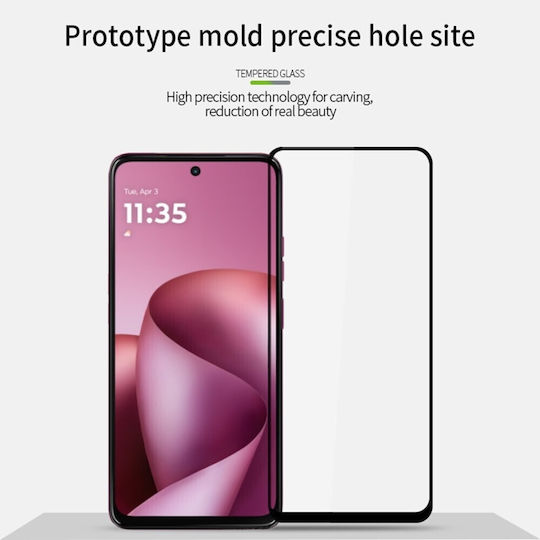 Mofi Full Glue Full Face Tempered Glass (Moto G47)