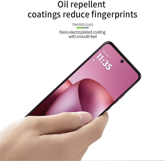 Mofi Full Glue Full Face Tempered Glass (Moto G47)