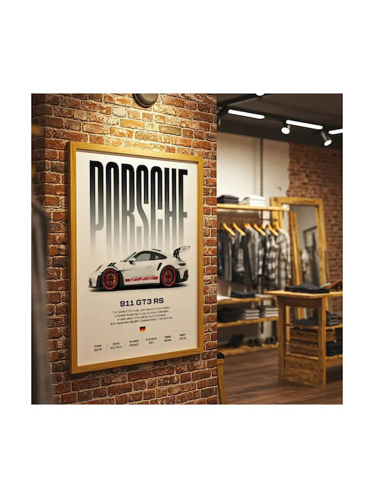 Poster Porsche 911 Gt3 Rs Cr153 21cm x 30cm-71622pd158599