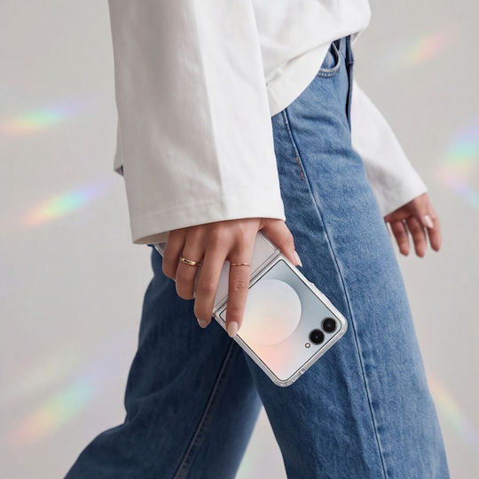 Tech-Protect Силиконов / Пластмасов Прозрачен (Galaxy Z Flip)