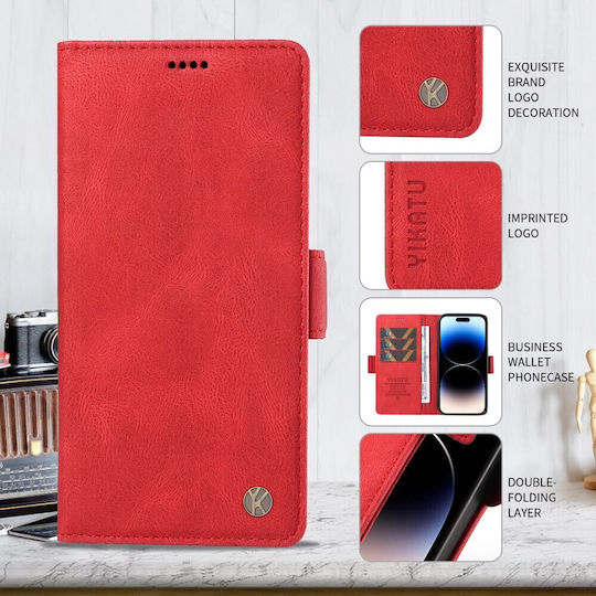 Yikatu Wallet Red (Moto G47)