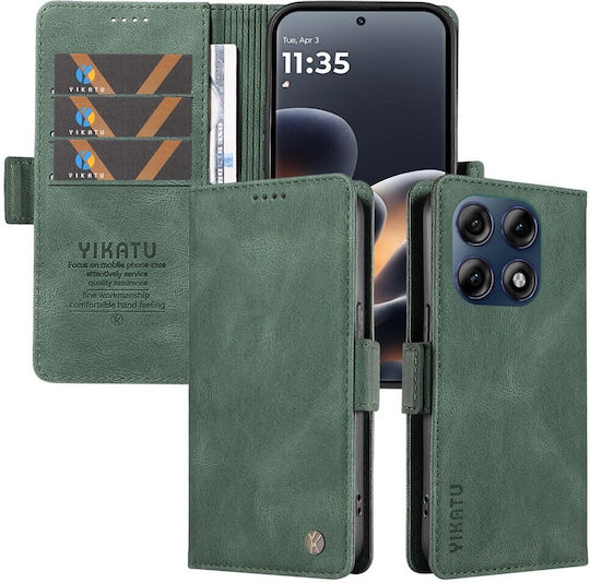 Yikatu Green Wallet (Moto G47)