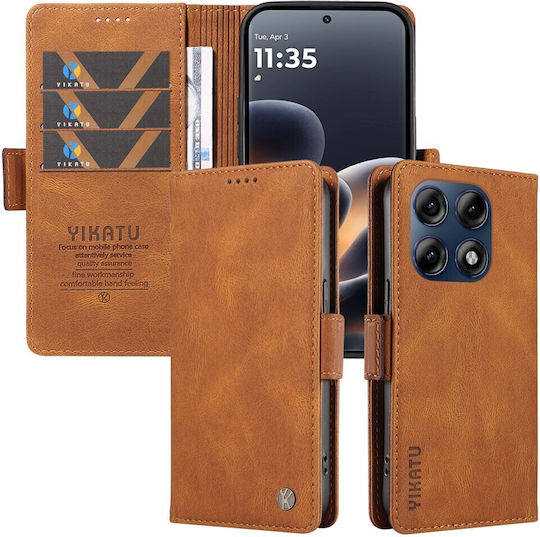 Yikatu Brown Wallet (Moto G47)