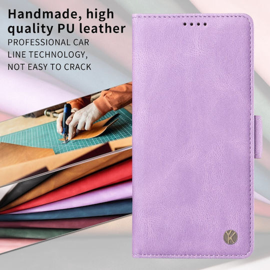 Yikatu Purple Wallet (Moto G47)