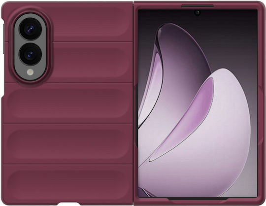 Techsuit Magic Back Cover Πλαστικό Μπορντό (Galaxy Z Fold8)