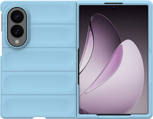 Techsuit Magic Back Cover Silikon Blau (Galaxy Z Fold8)