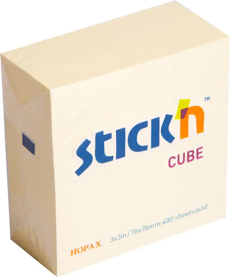 Post-it Stick'n Notes Simple 1 Piece 76x51mm 100 Sheets