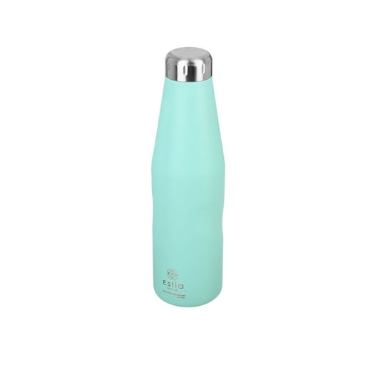 Estia Travel Flask Save the Aegean Bottle Thermos Stainless Steel BPA Free 750ml Bermuda Green