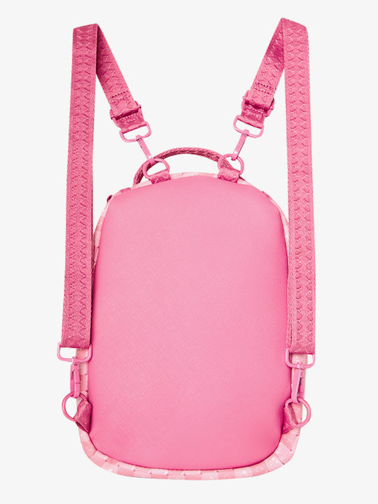 Sprayground Pink New Check Faces Mini Schulranzen für Junior High-High School Rosa 24 x 13 x 37cm