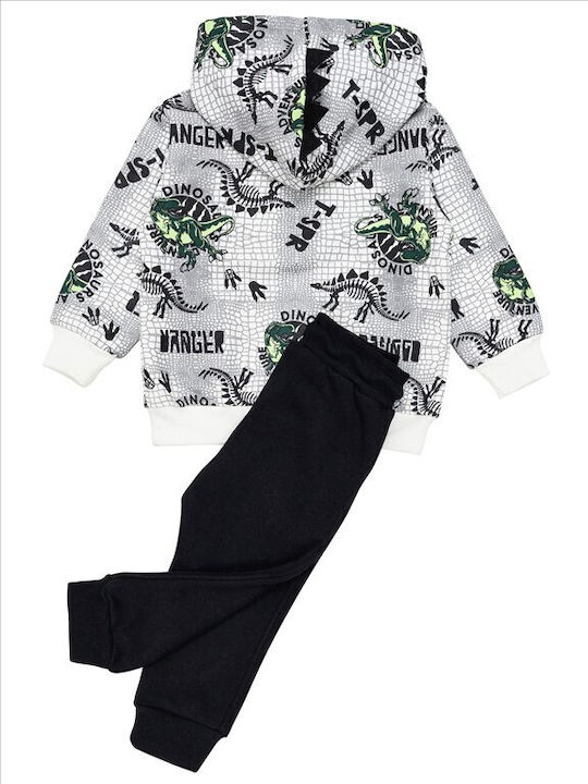 Kids Sweatpants Set White