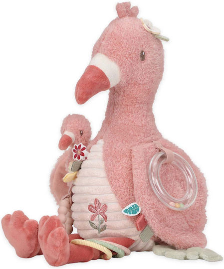 Little Dutch Pendant Fabric Flamingo Toy for Newborns